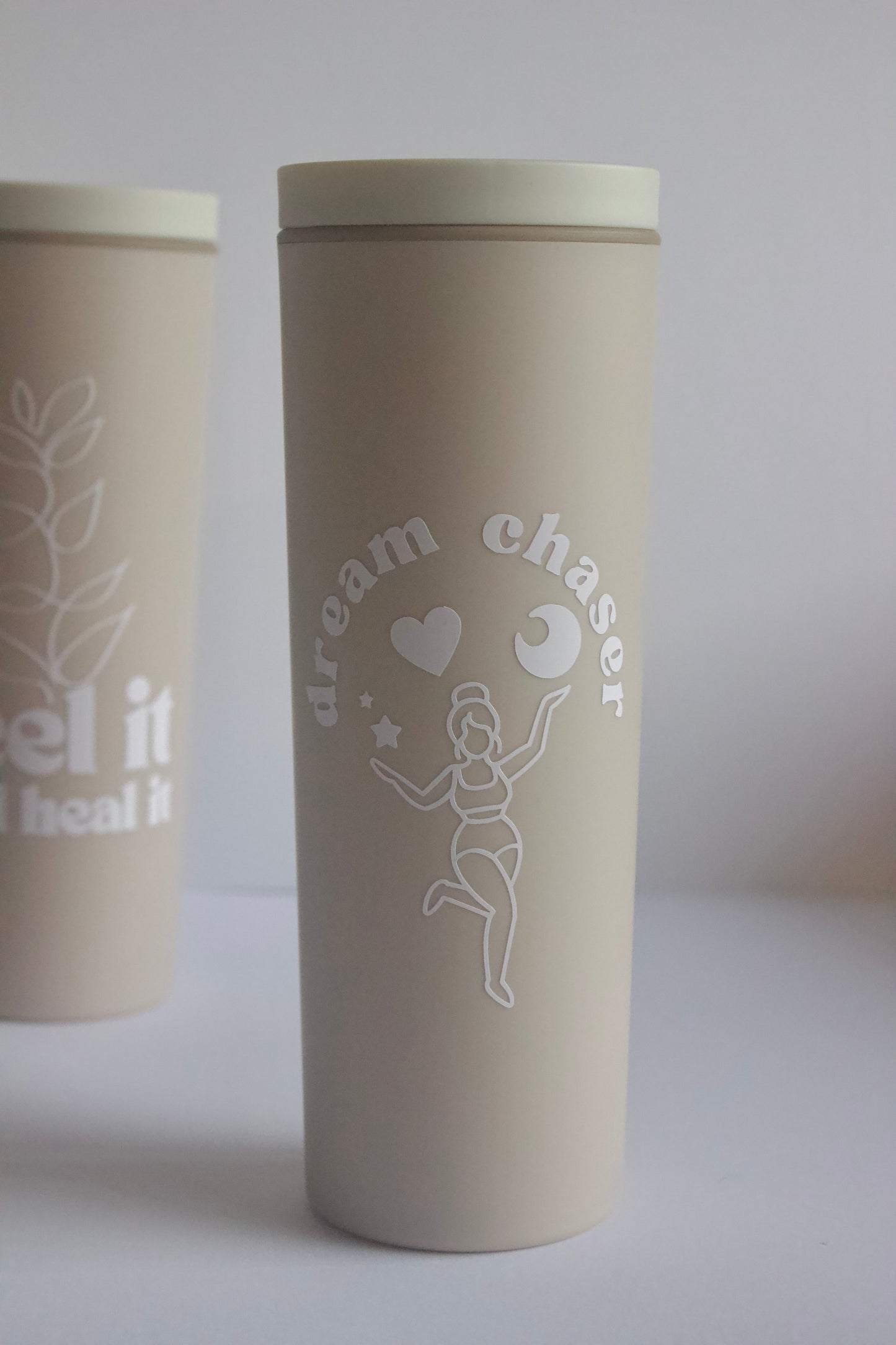 Spread the Love Tumblers: 18oz Matte Tumblers with Straw