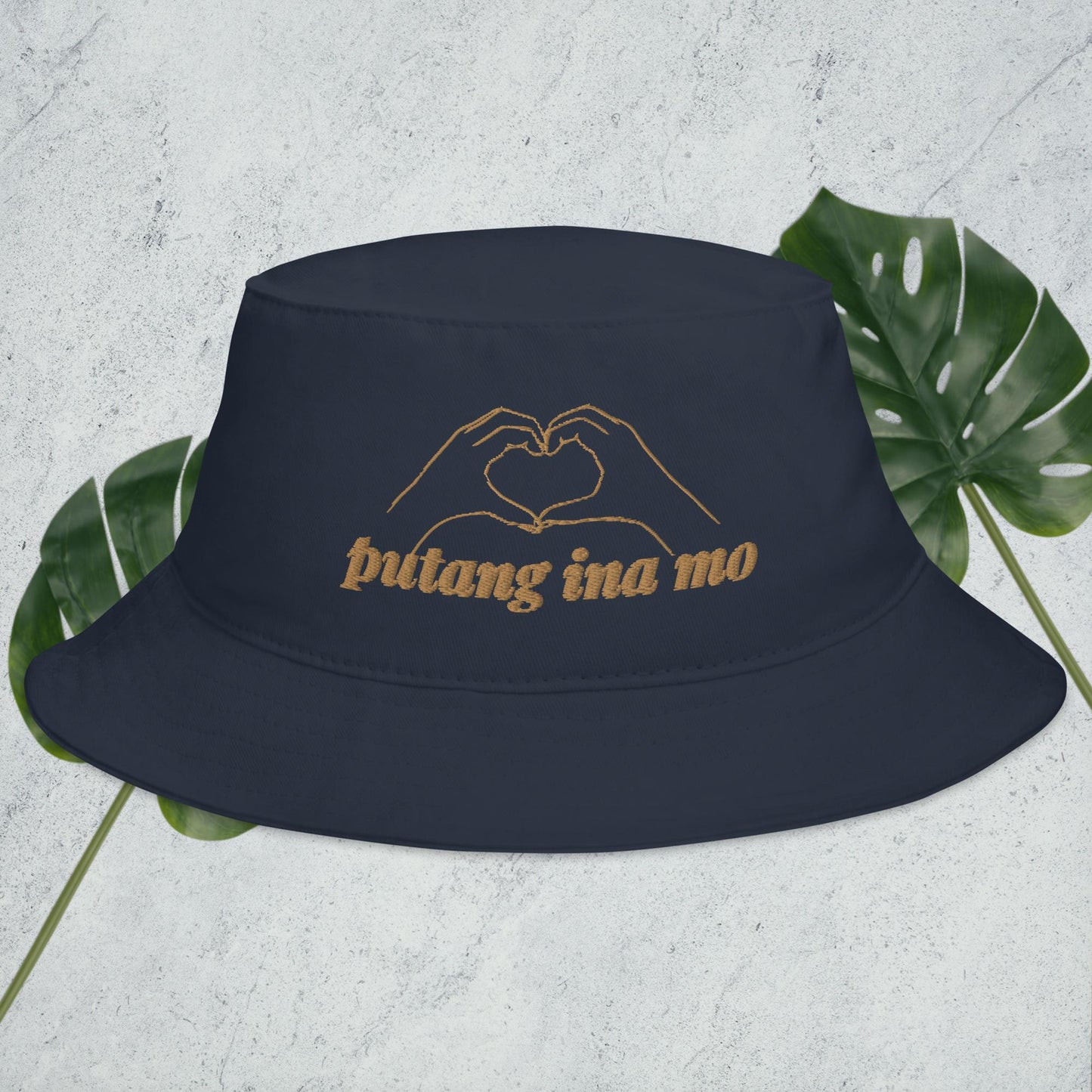 Putang Ina Mo Embroidered Bucket Hat