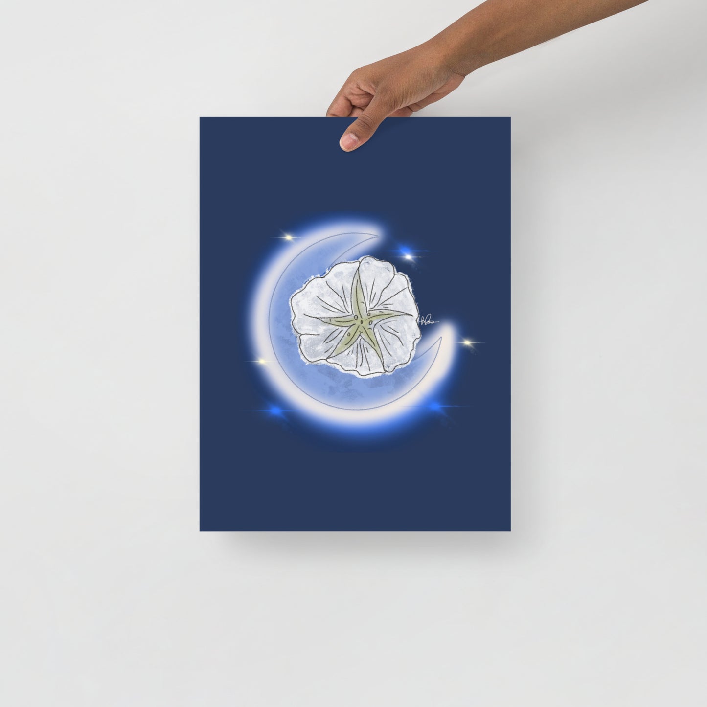 Moonflower Art Print