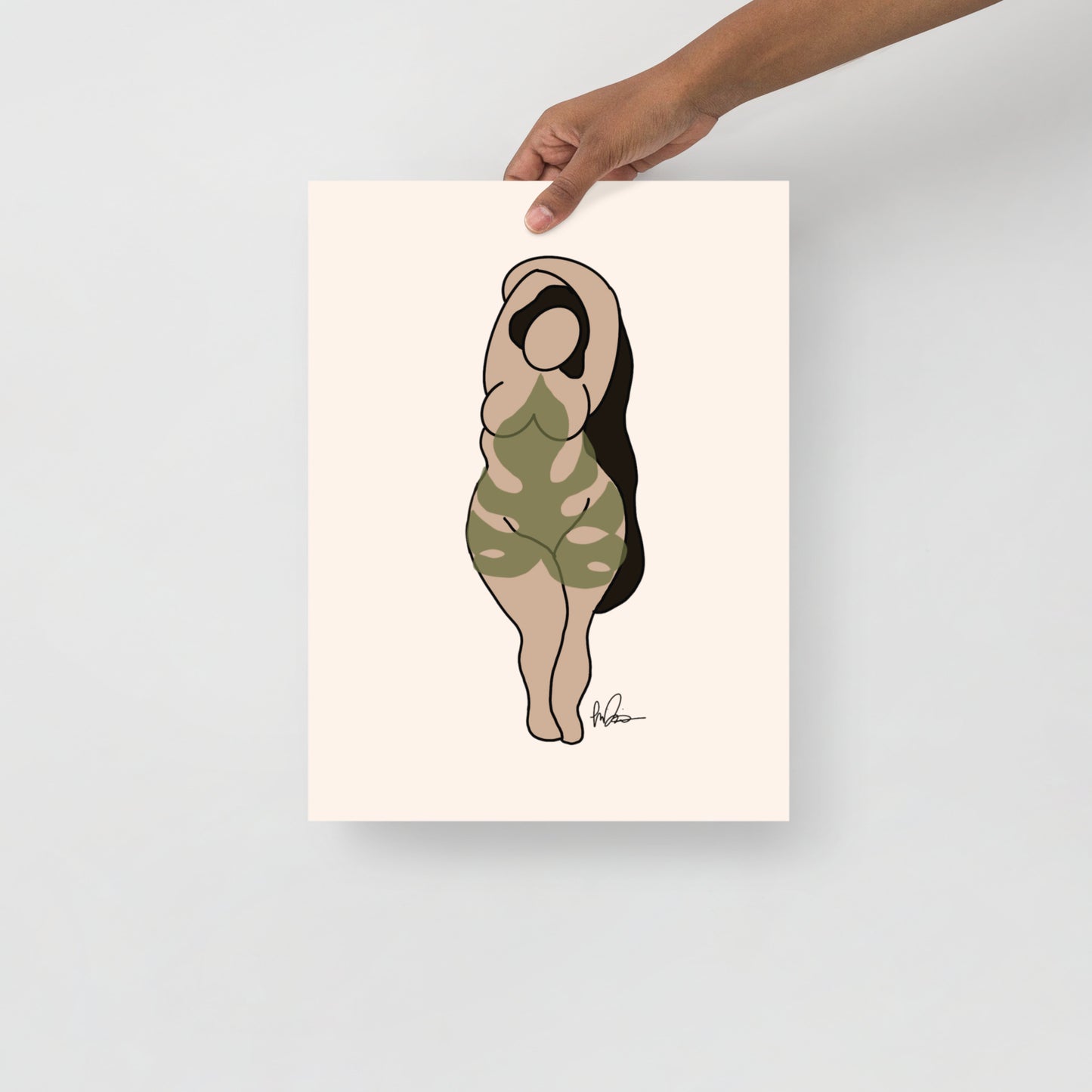 Monstera Mia Art Print