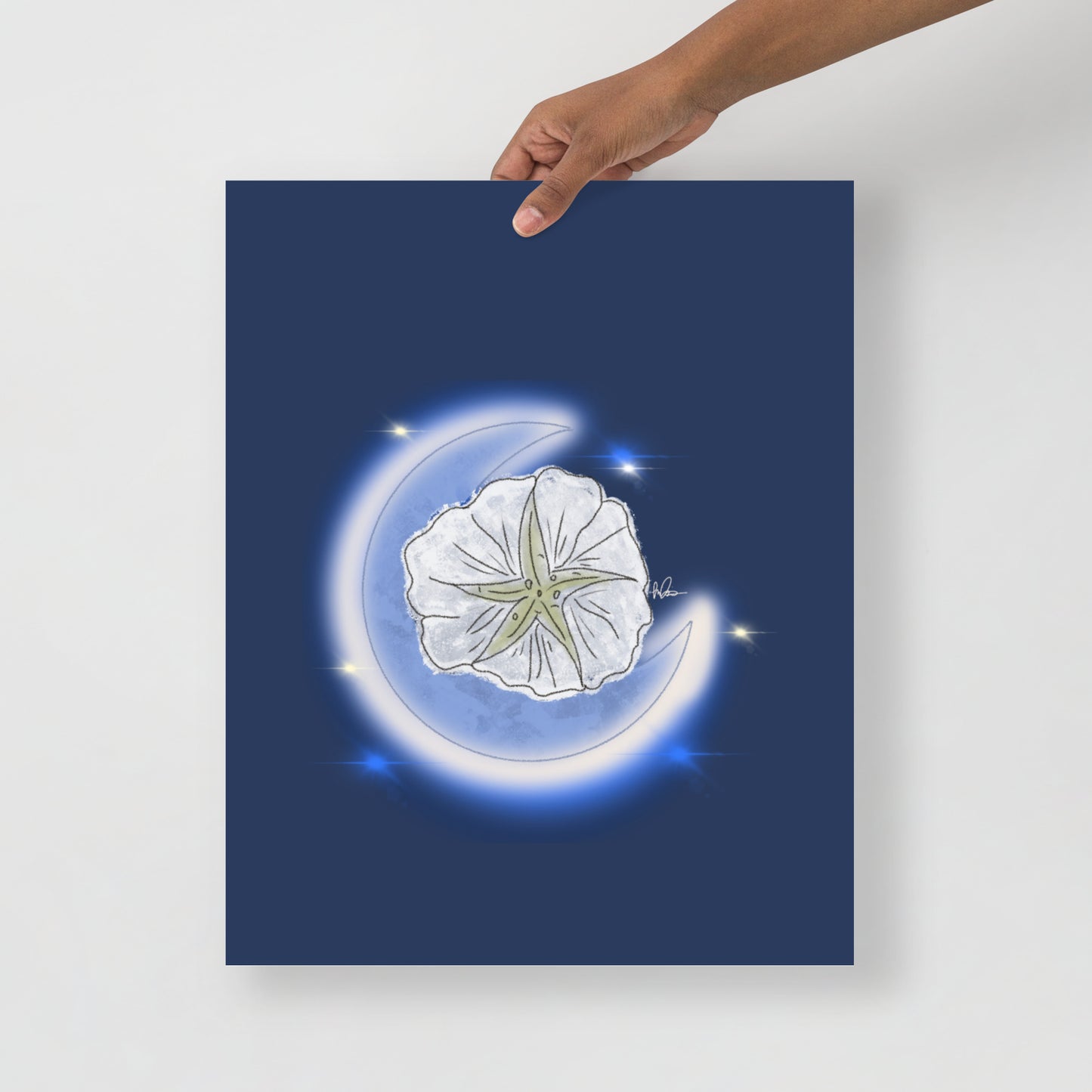 Moonflower Art Print