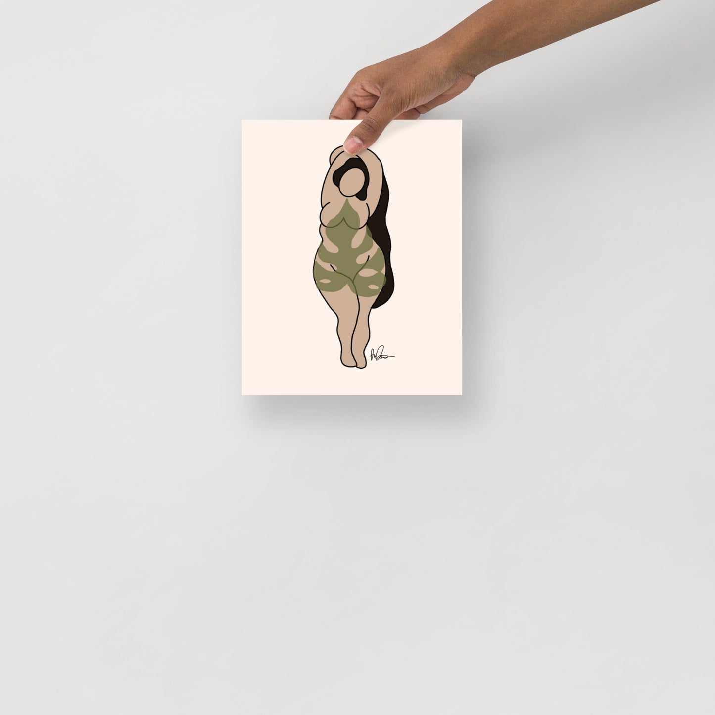 Monstera Mia Art Print