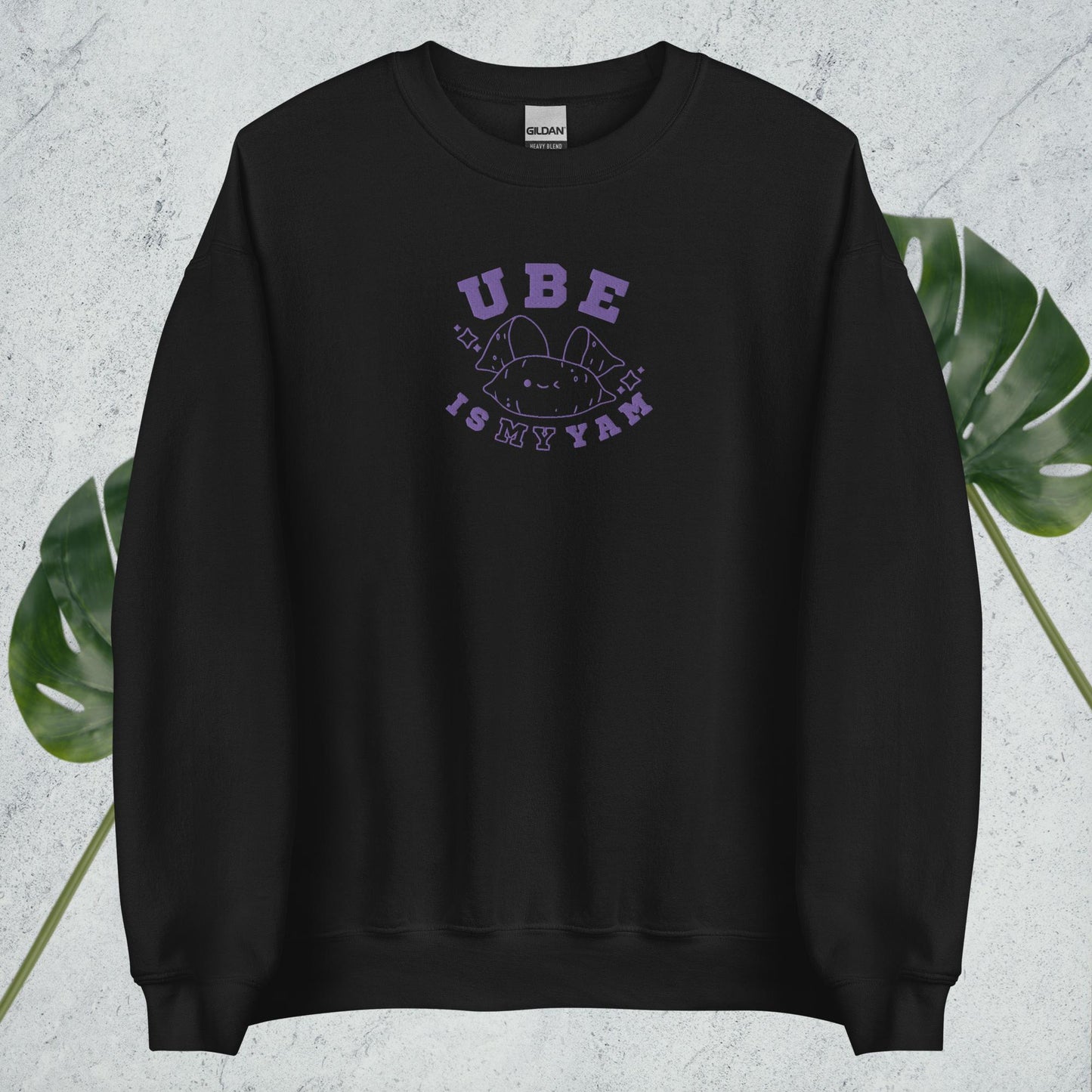 Ube is My Yam: Embroidered Crewneck