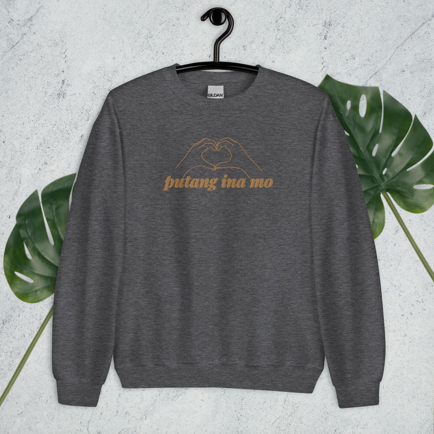 Putang Ina Mo Embroidered Crewneck