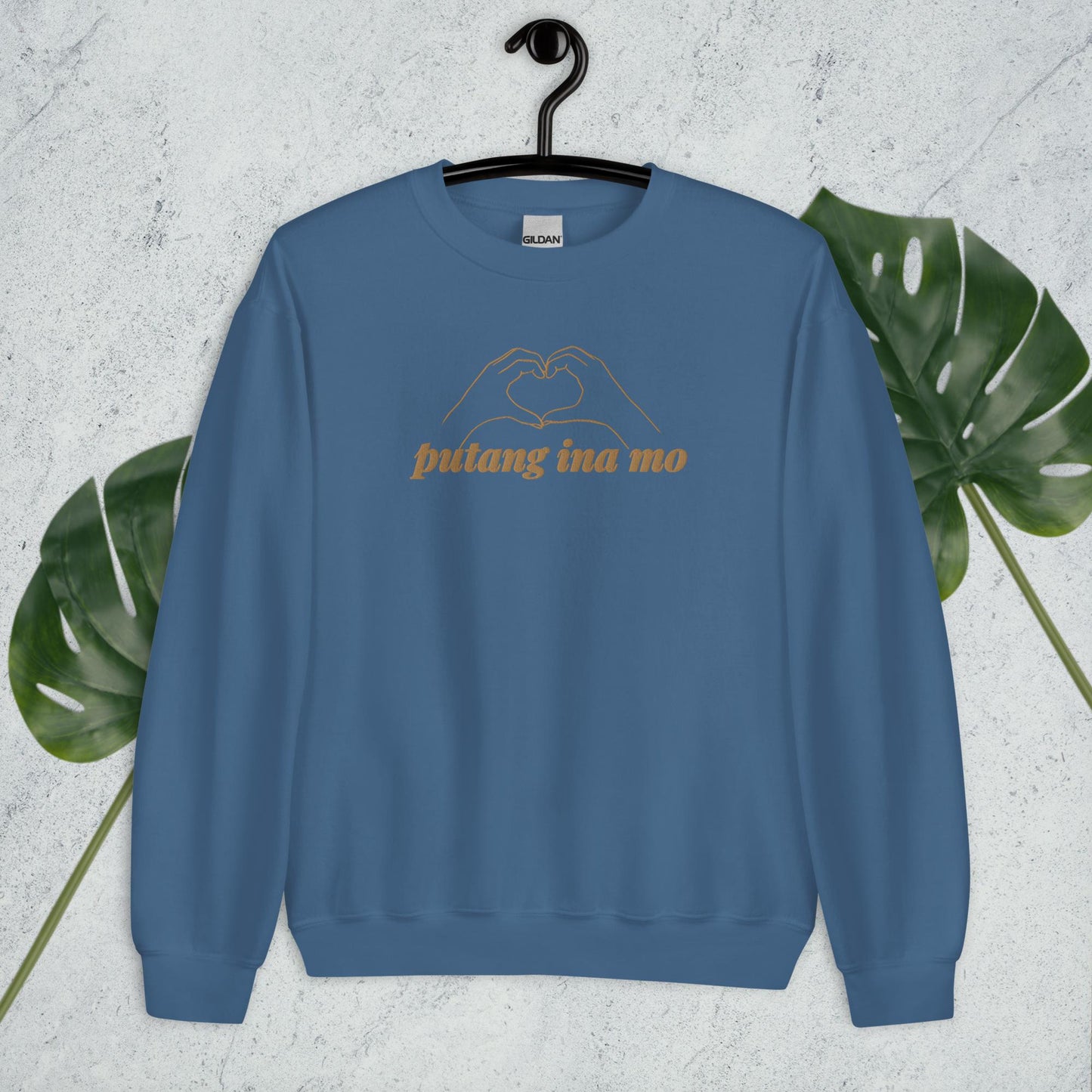 Putang Ina Mo Embroidered Crewneck