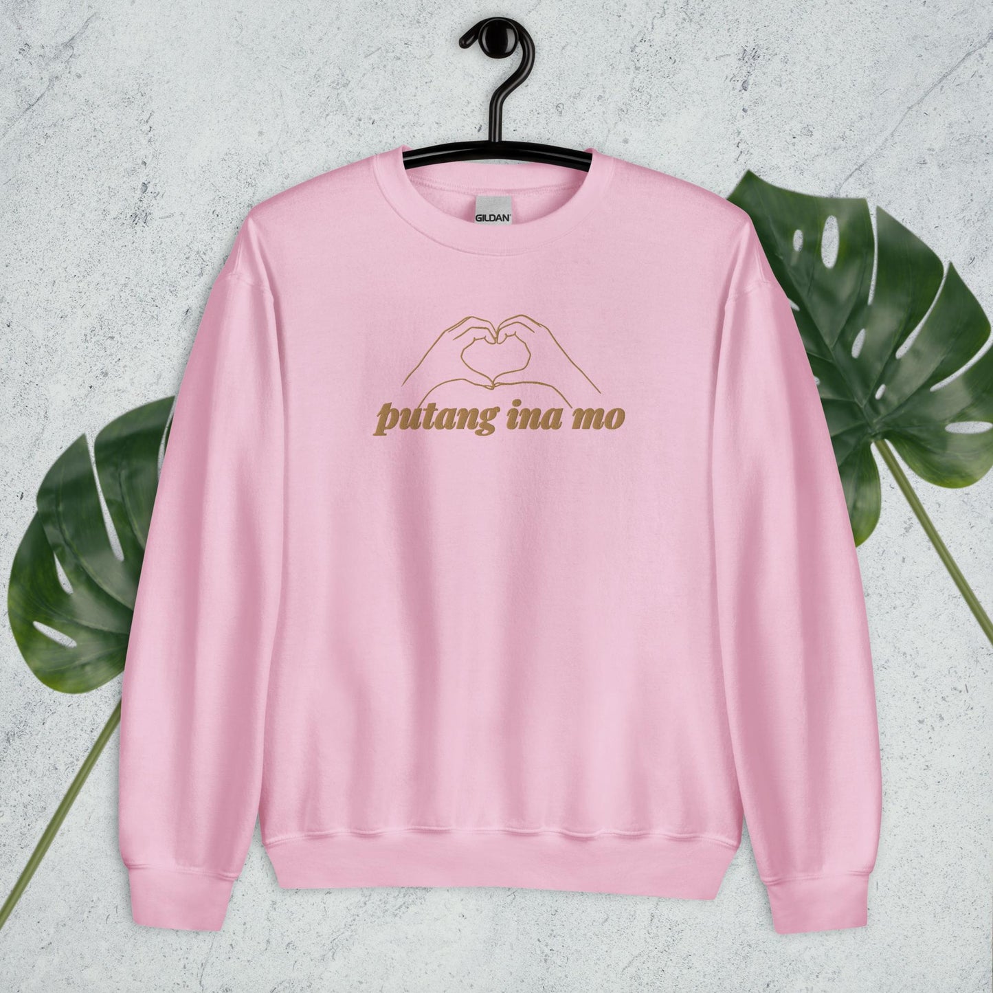 Putang Ina Mo Embroidered Crewneck