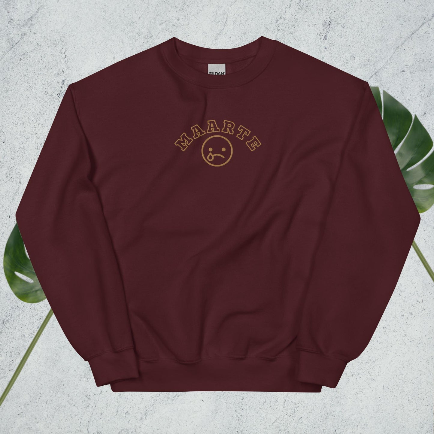 Maarte Embroidered Crewneck