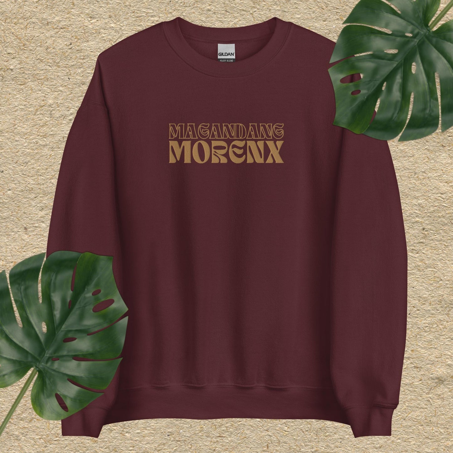 Magandang MorenX: Embroidered Crewneck