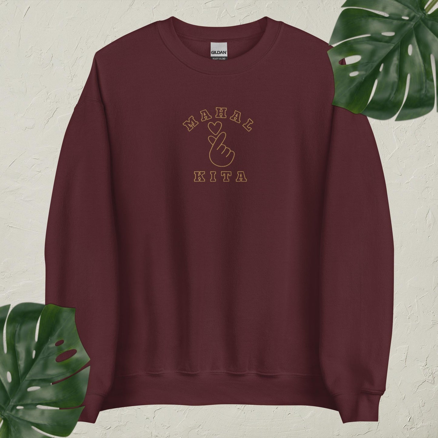 Mahal Kita 2.0: Embroidered Crewneck