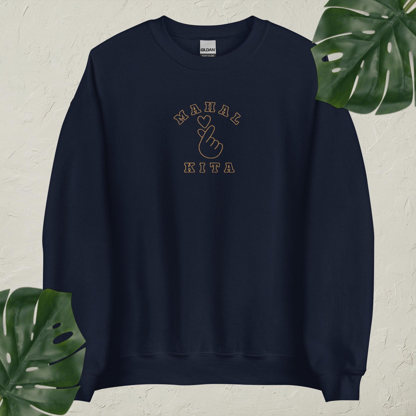 Mahal Kita 2.0: Embroidered Crewneck