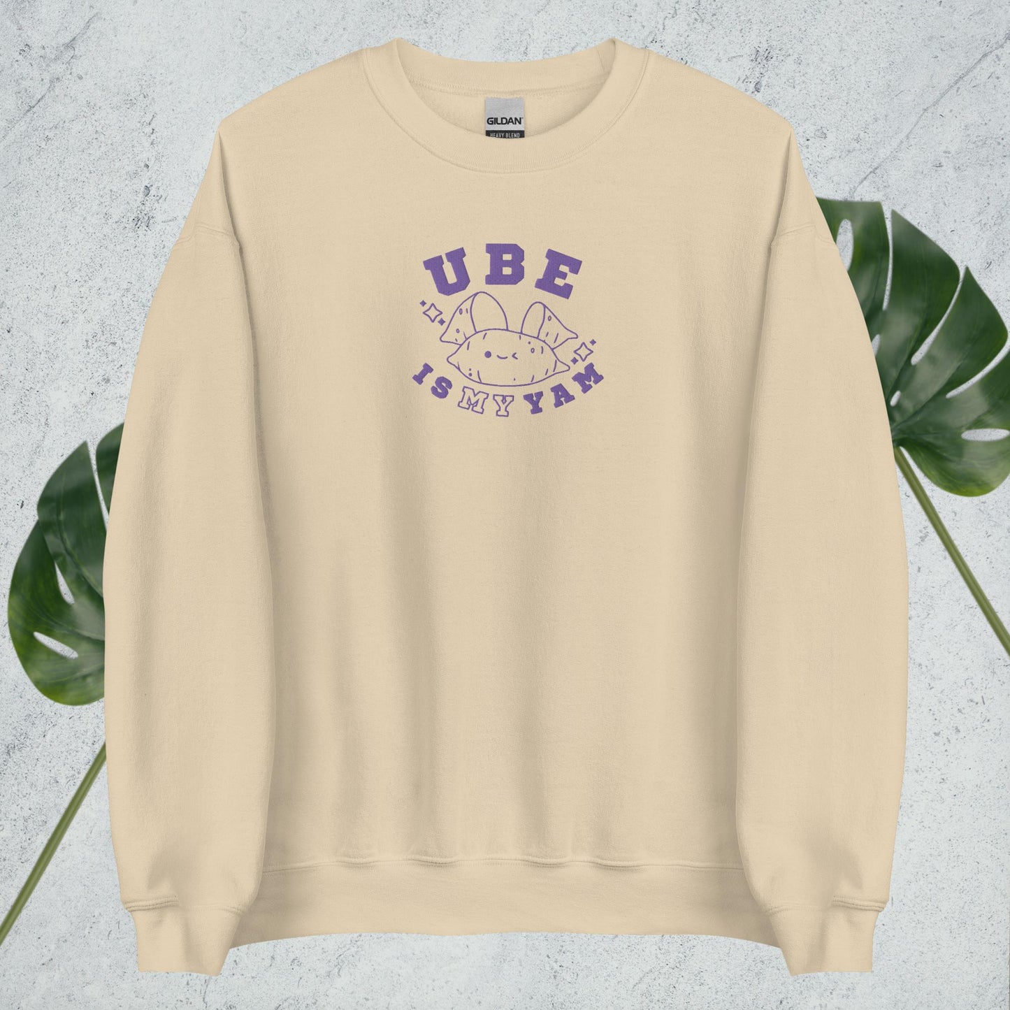 Ube is My Yam: Embroidered Crewneck