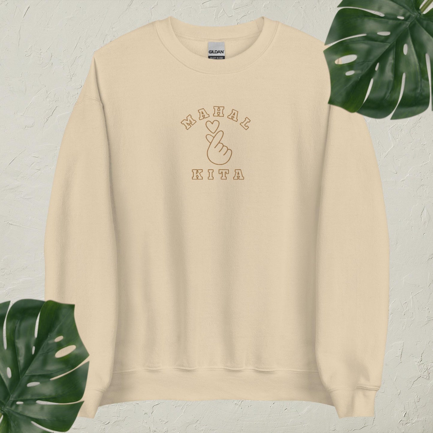 Mahal Kita 2.0: Embroidered Crewneck