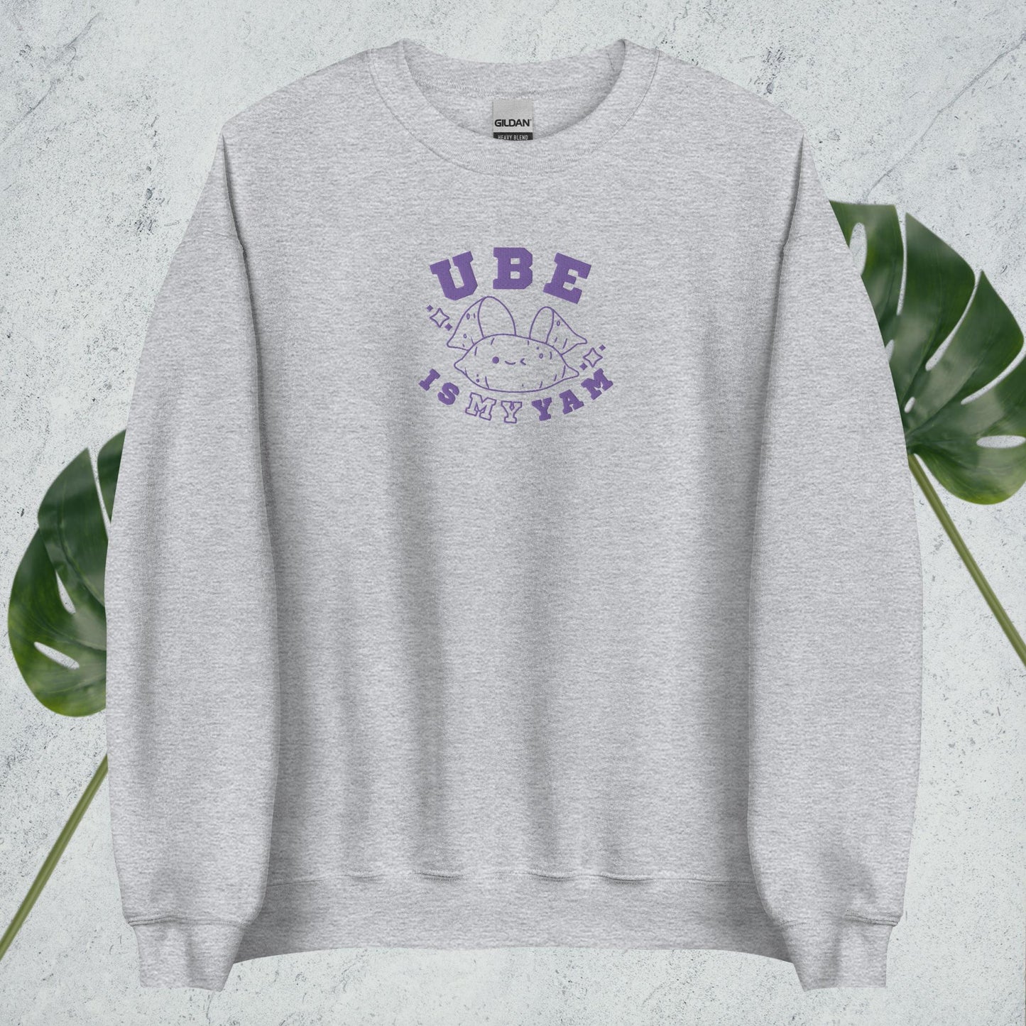 Ube is My Yam: Embroidered Crewneck