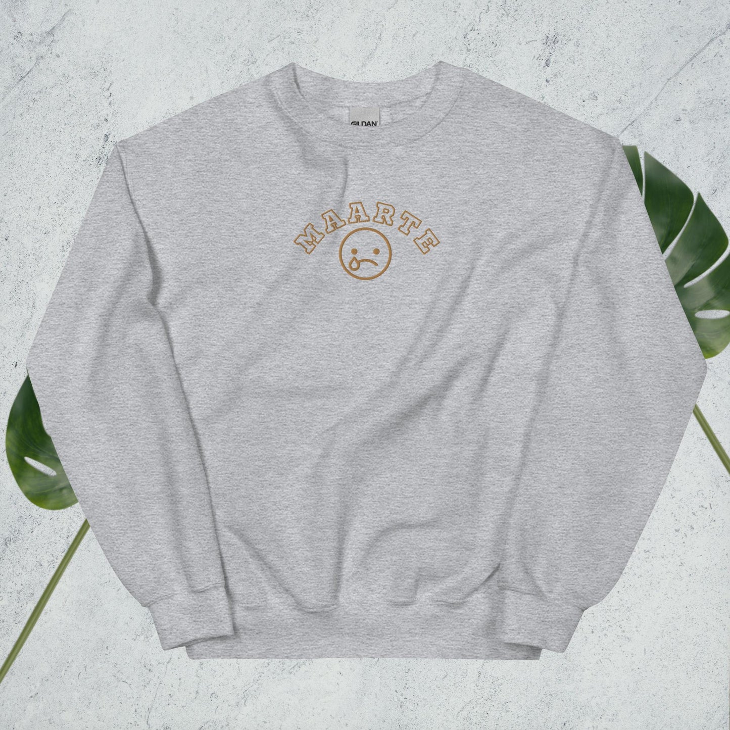 Maarte Embroidered Crewneck