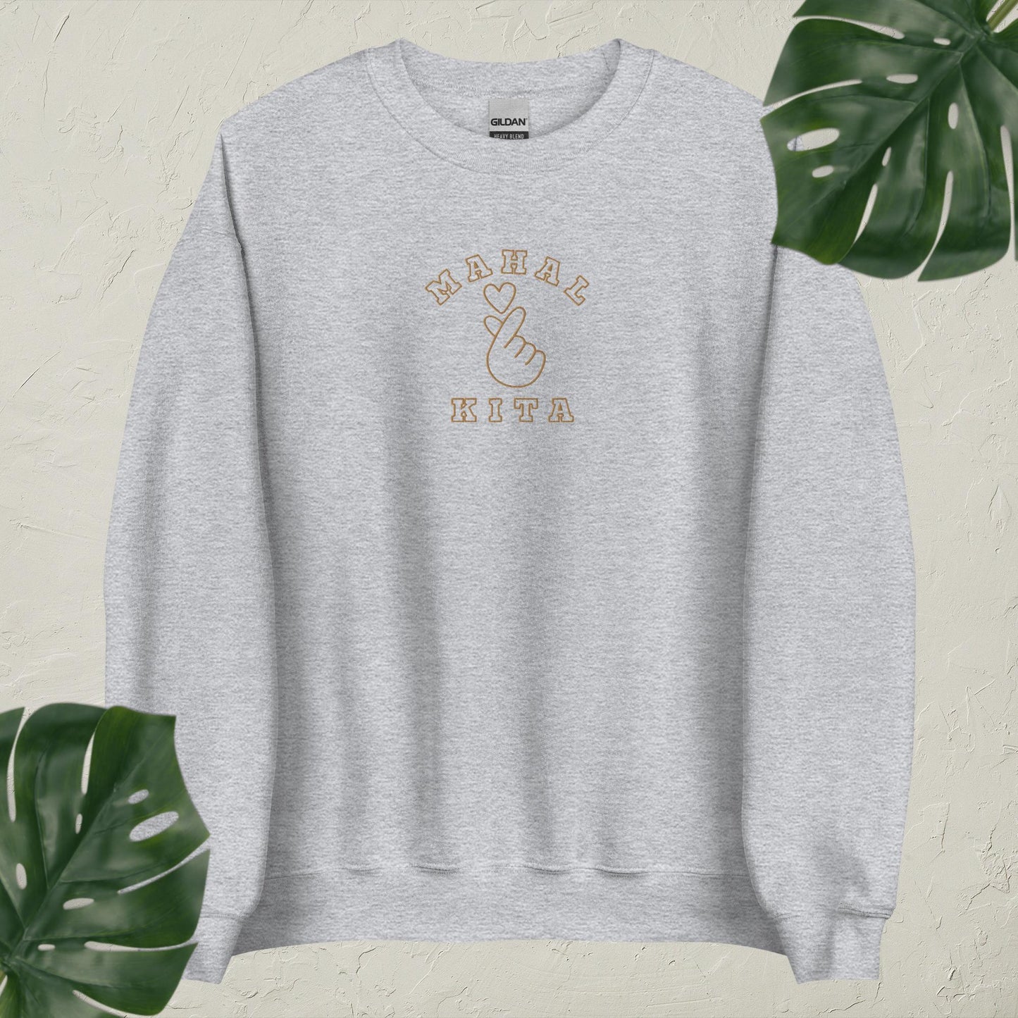 Mahal Kita 2.0: Embroidered Crewneck