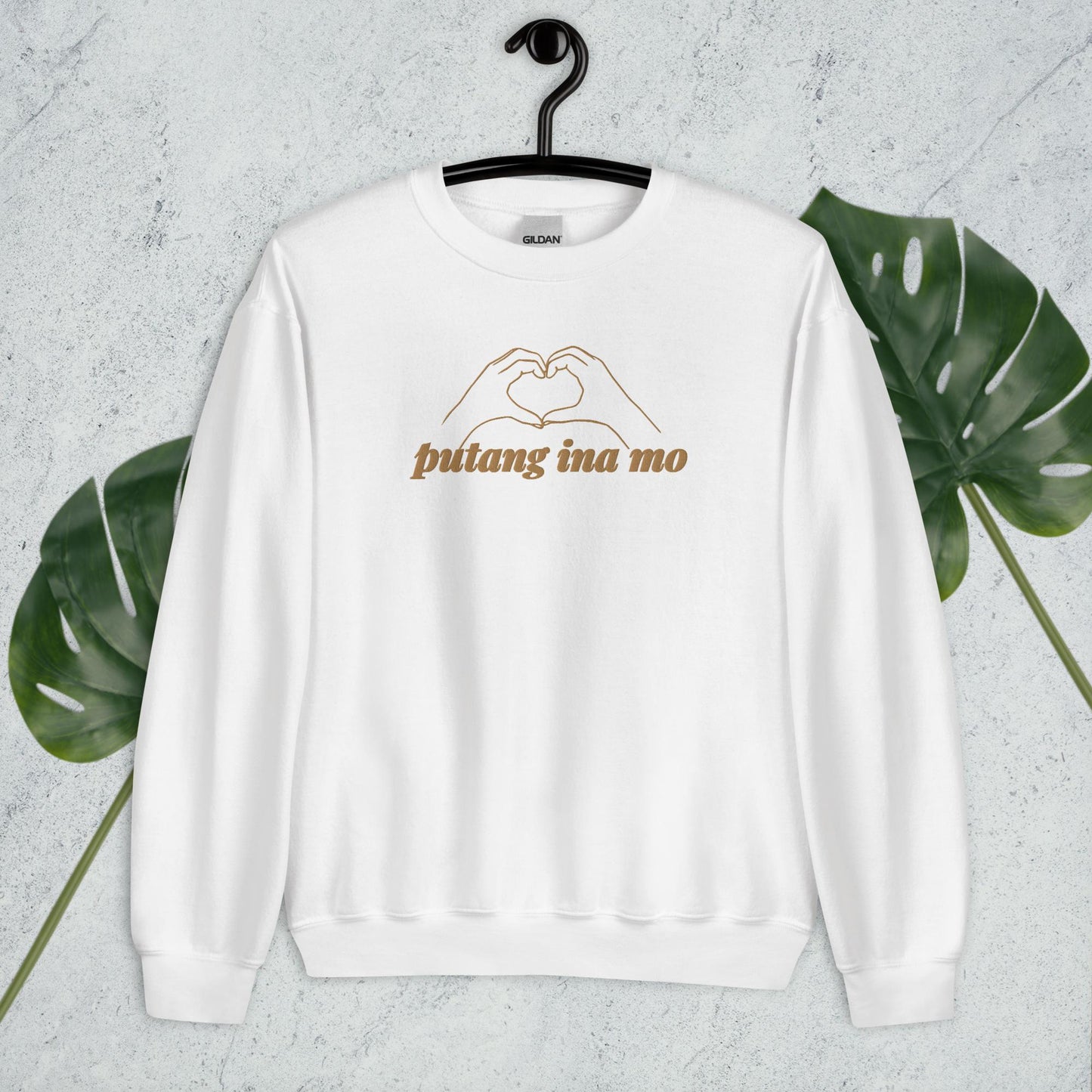 Putang Ina Mo Embroidered Crewneck