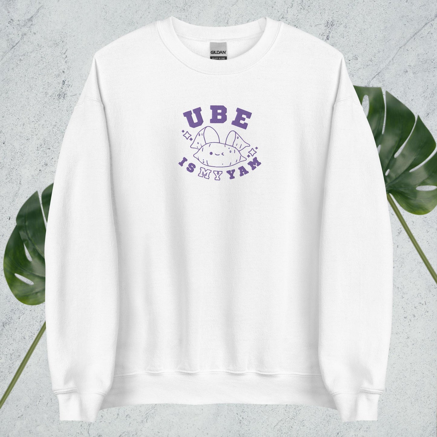 Ube is My Yam: Embroidered Crewneck