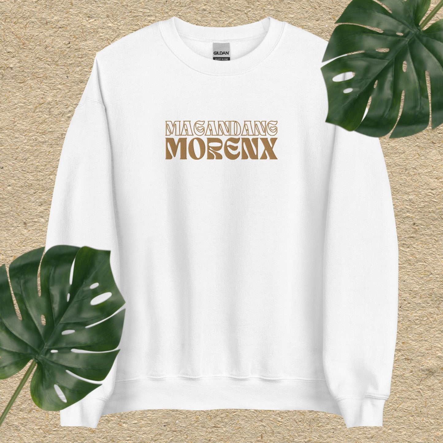 Magandang MorenX: Embroidered Crewneck