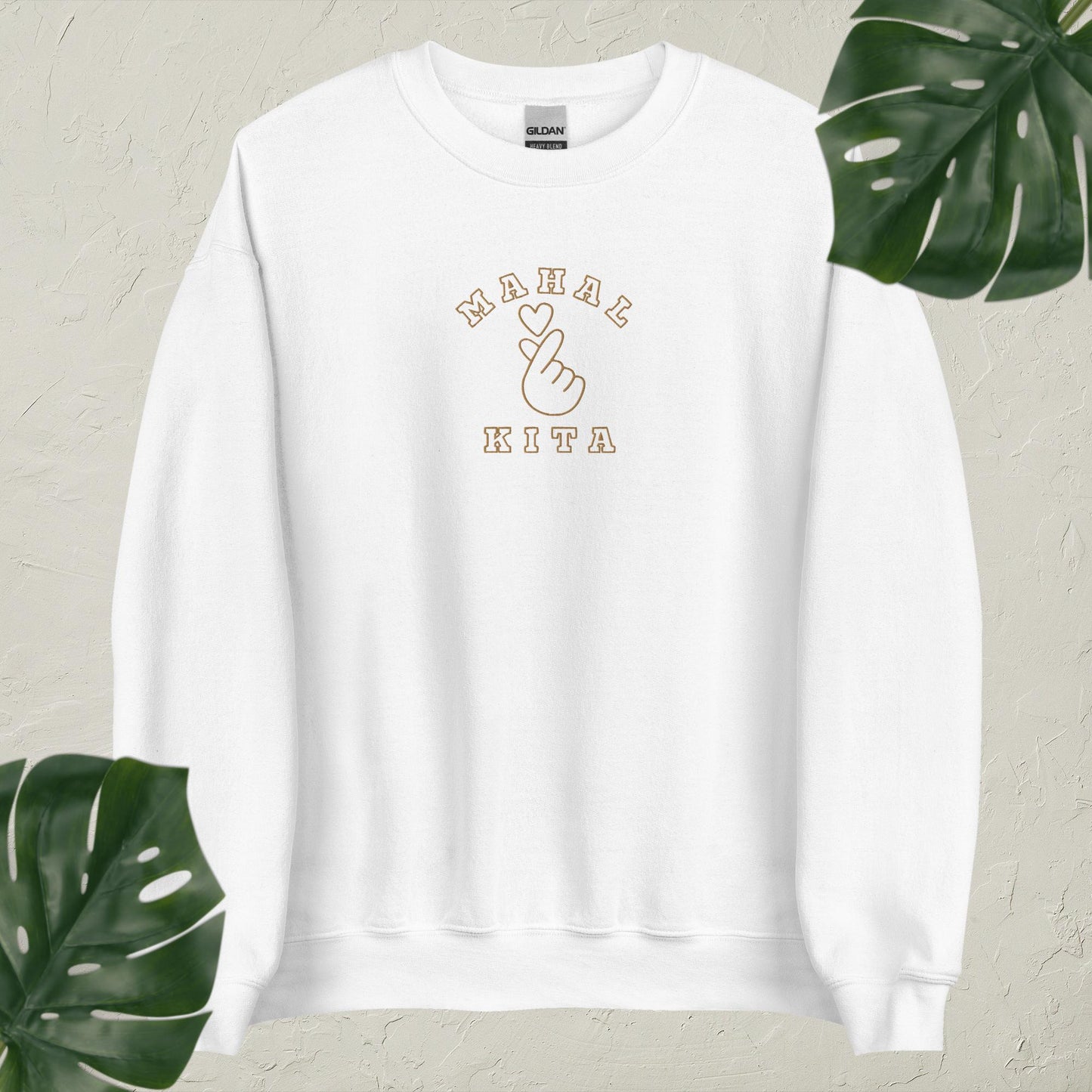 Mahal Kita 2.0: Embroidered Crewneck