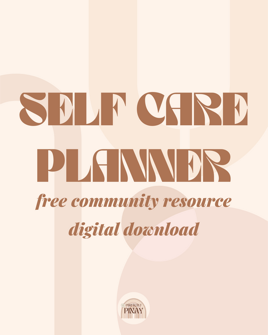 Self Care Planner - FREE COMMUNITY RESOURCE [DIGITAL DOWNLOAD]