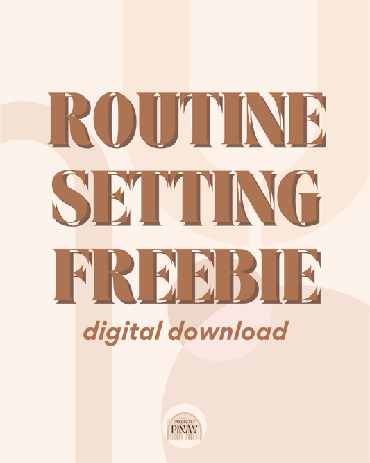 Routine Setting Worksheets - FREE COMMUNITY RESOURCE [DIGITAL DOWNLOAD]