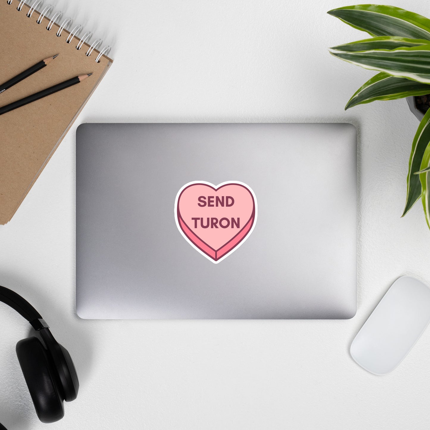 Send Turon - Heart Candy Vinyl Sticker