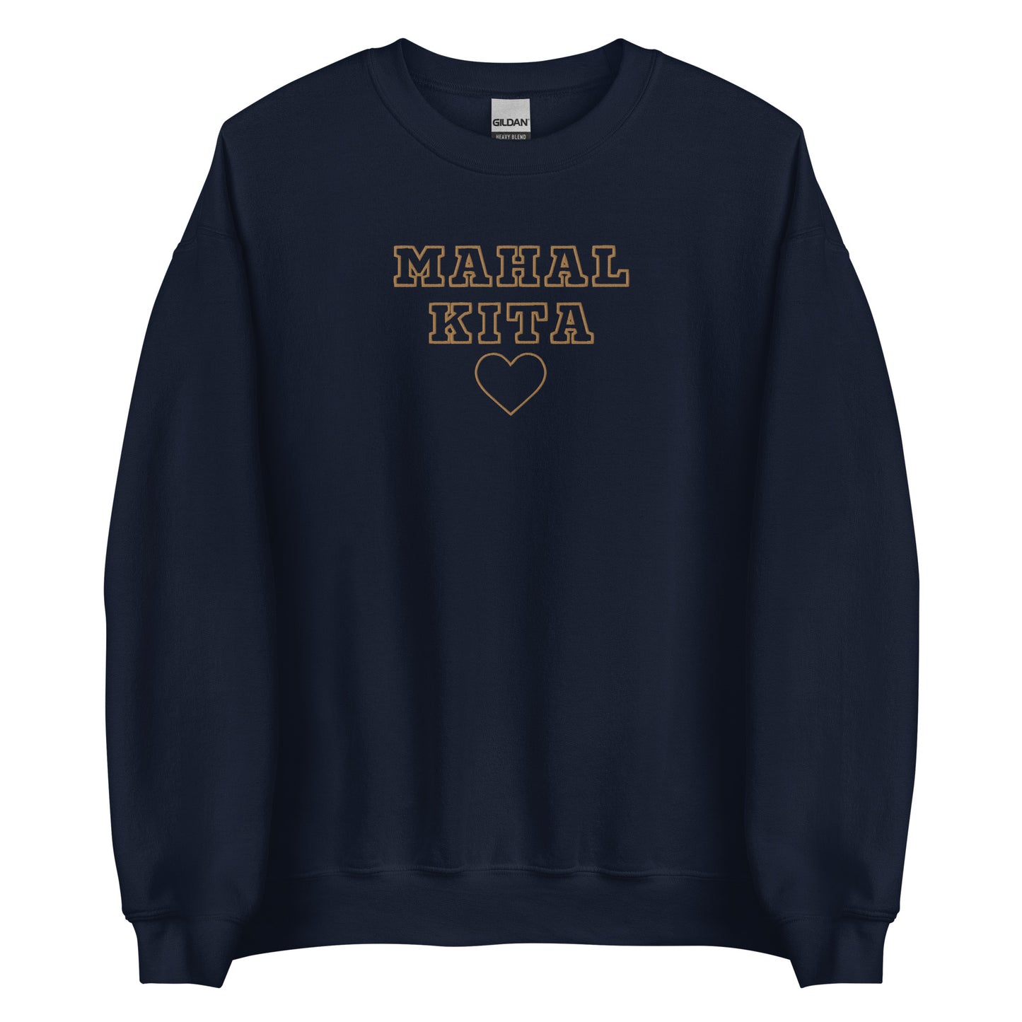 Mahal Kita Embroidered Crewneck