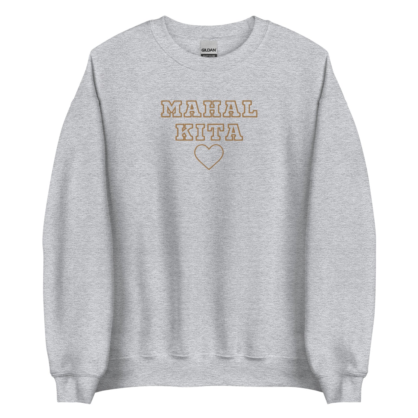 Mahal Kita Embroidered Crewneck