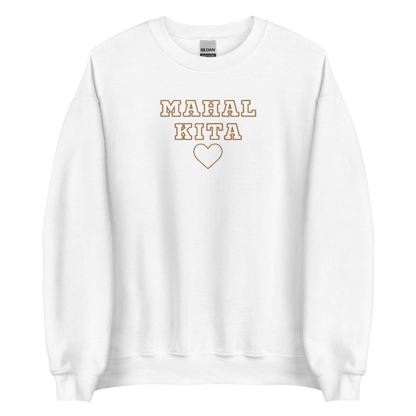 Mahal Kita Embroidered Crewneck